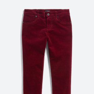 EDYSON Hampton Skinny Corduroy  6 | Burgundy